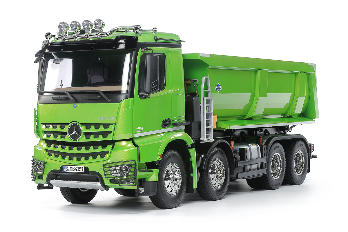 Tamiya 47523 1/14 R/C Mercedes-Benz 4151 8x4 (Candy Green)