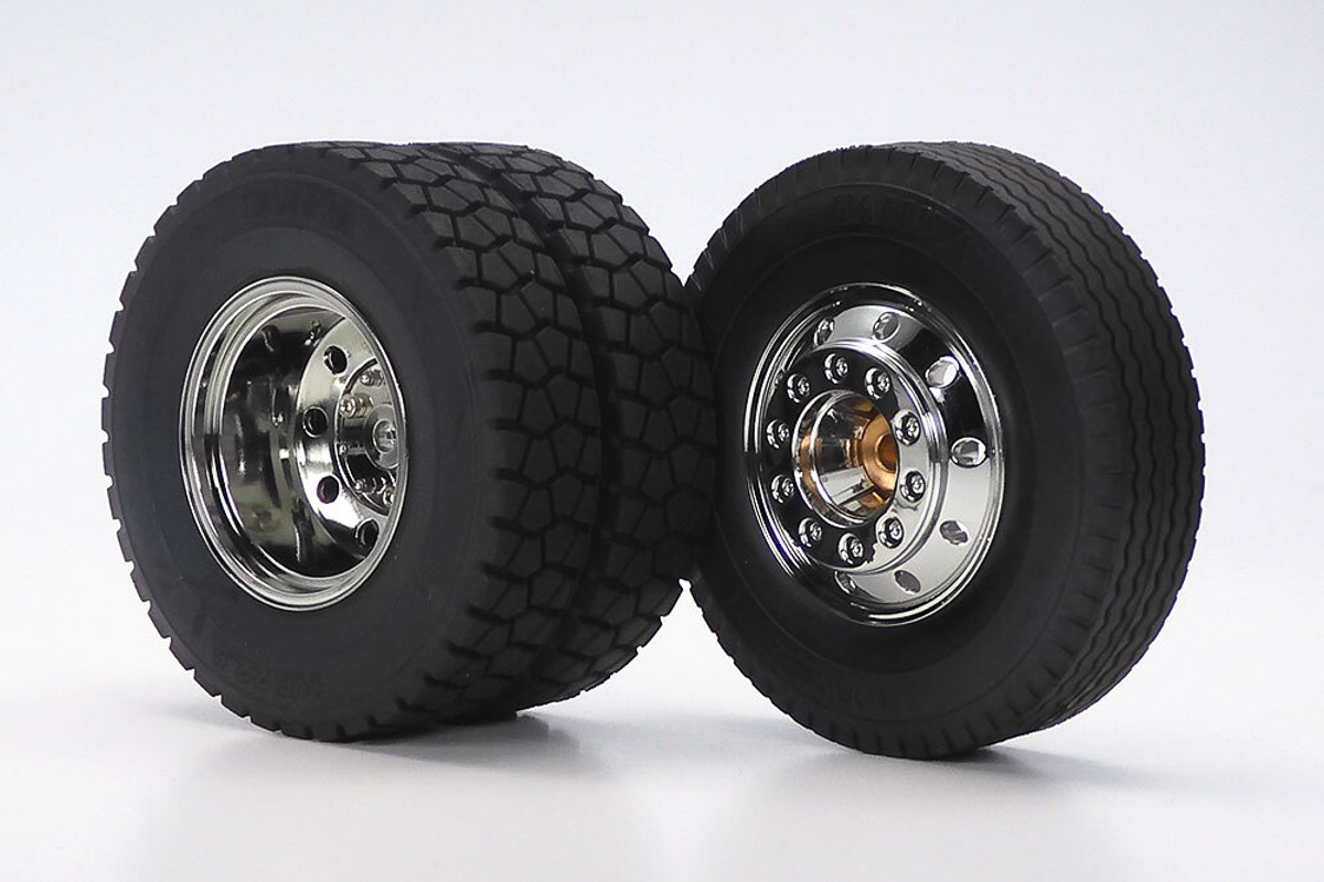 Tamiya 47523 1/14 R/C Mercedes-Benz 4151 8x4 (Candy Green) - 11