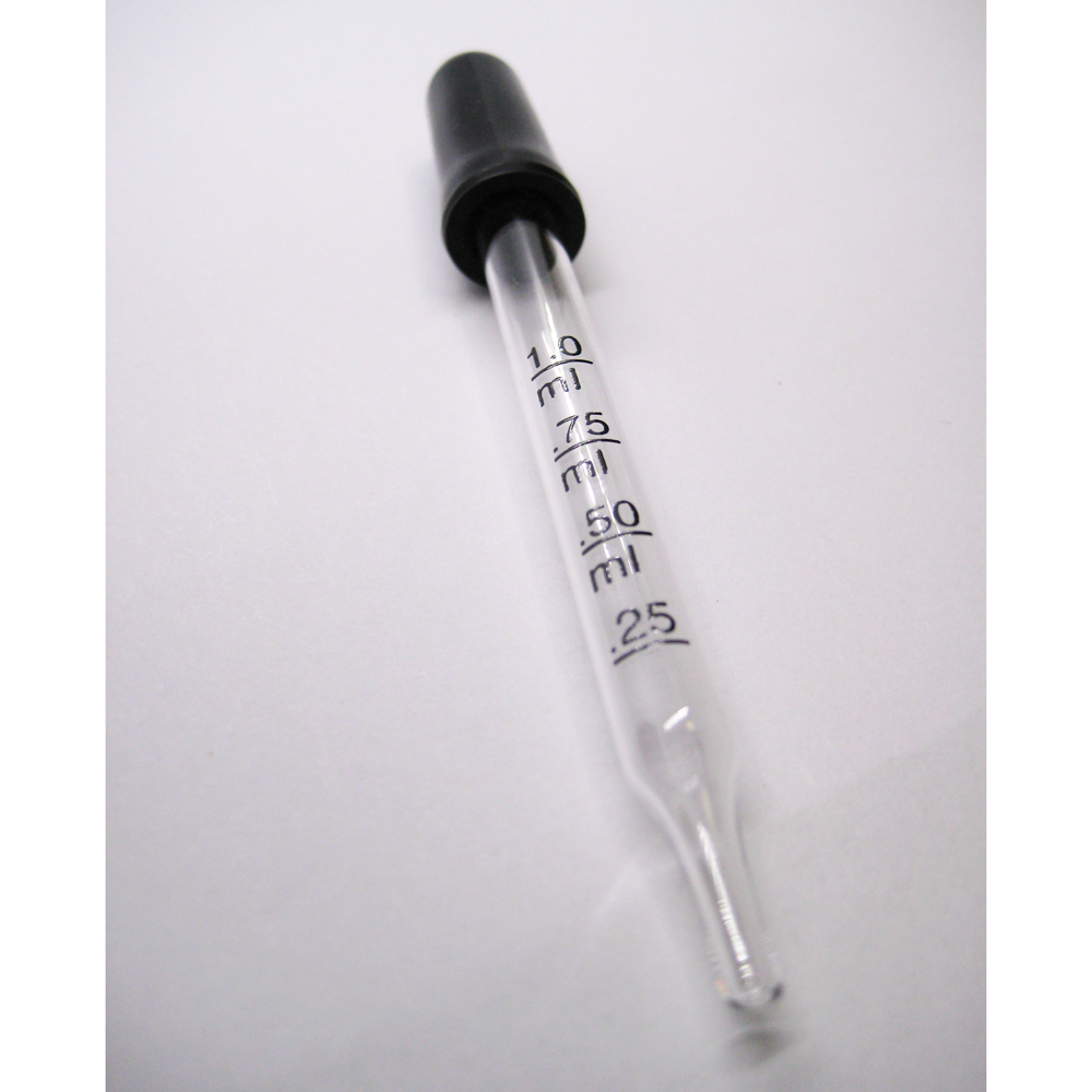 Glaspipett, 1 ml