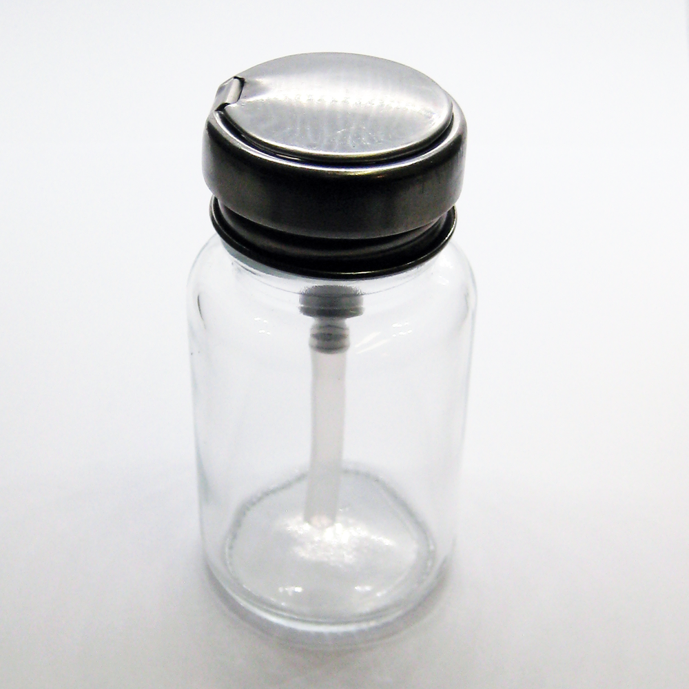 Pumpdispenser 100 ml, med 25 bomullspads