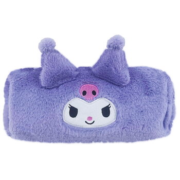 Lila Kuromi Plysch Pennfodral & Sminkfodral – Sanrio Kawaii Förvaring