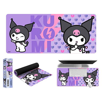 Kuromi Gaming Desk Mat - 80 x 35 cm