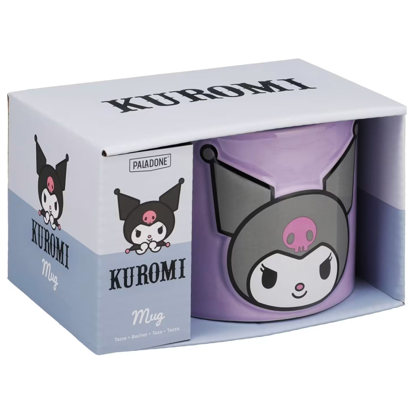 Kuromi Präglad Porslinsmugg 400 ml i Presentask - 5
