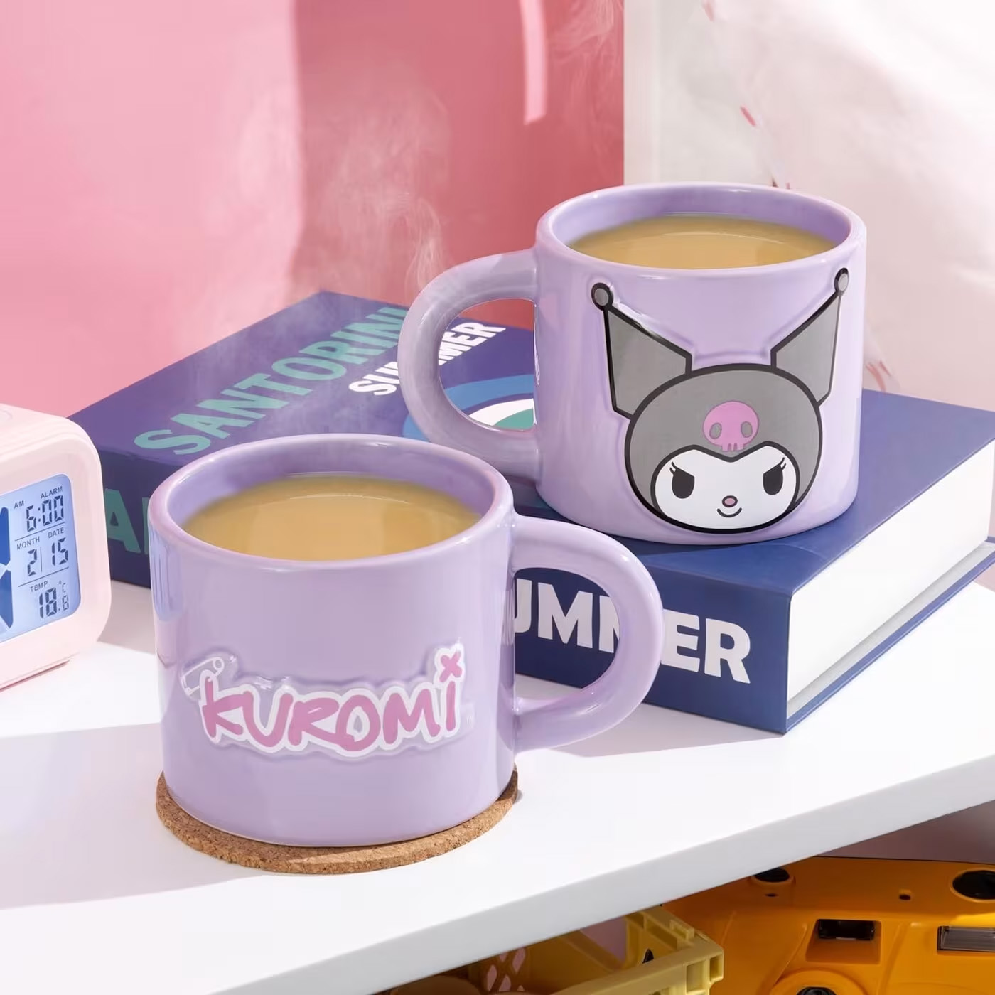 Kuromi Präglad Porslinsmugg 400 ml i Presentask - 2