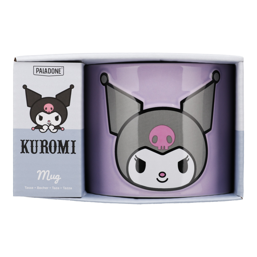 Kuromi Präglad Porslinsmugg 400 ml i Presentask - 6