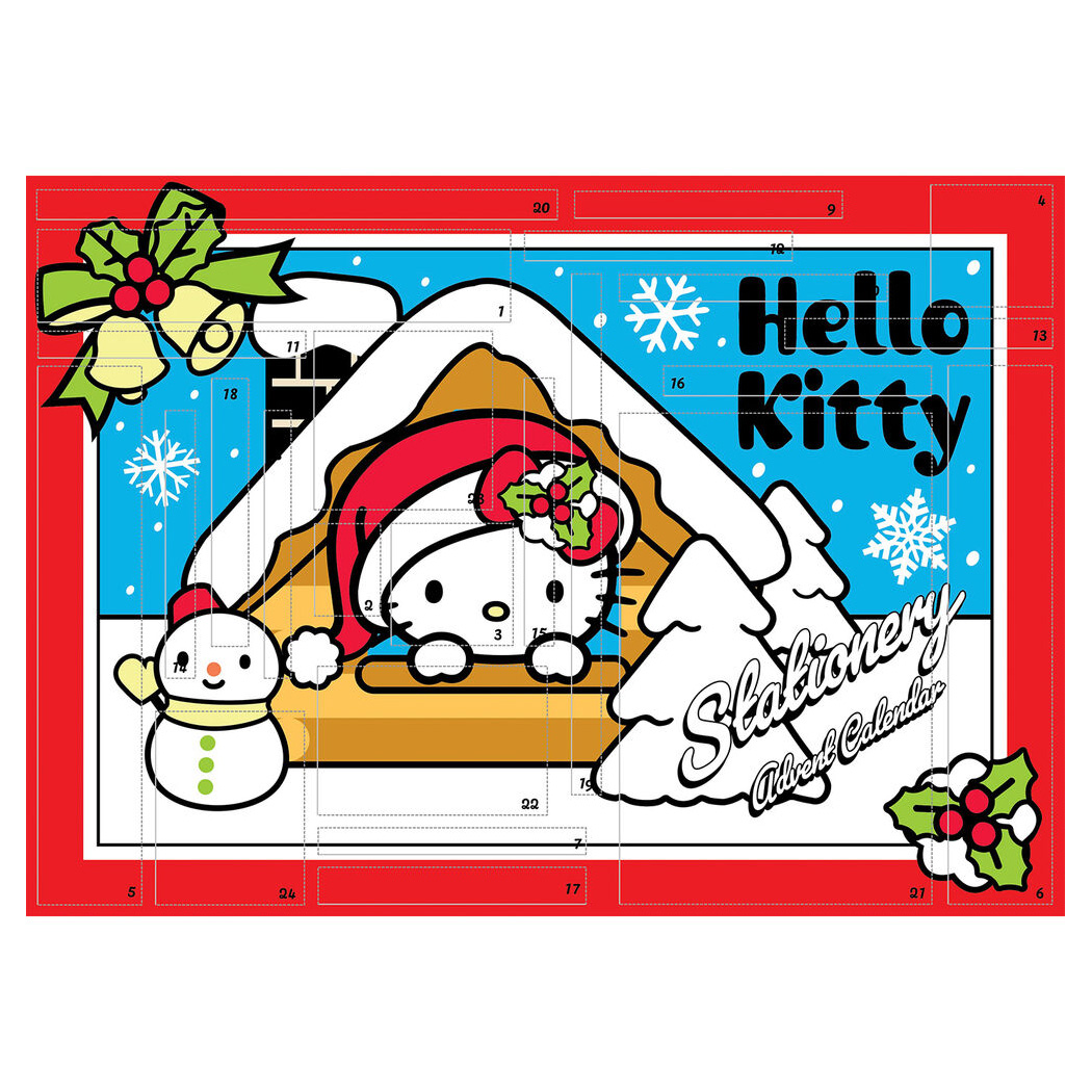 Hello Kitty Adventskalender - 24 Kawaii Överraskningar