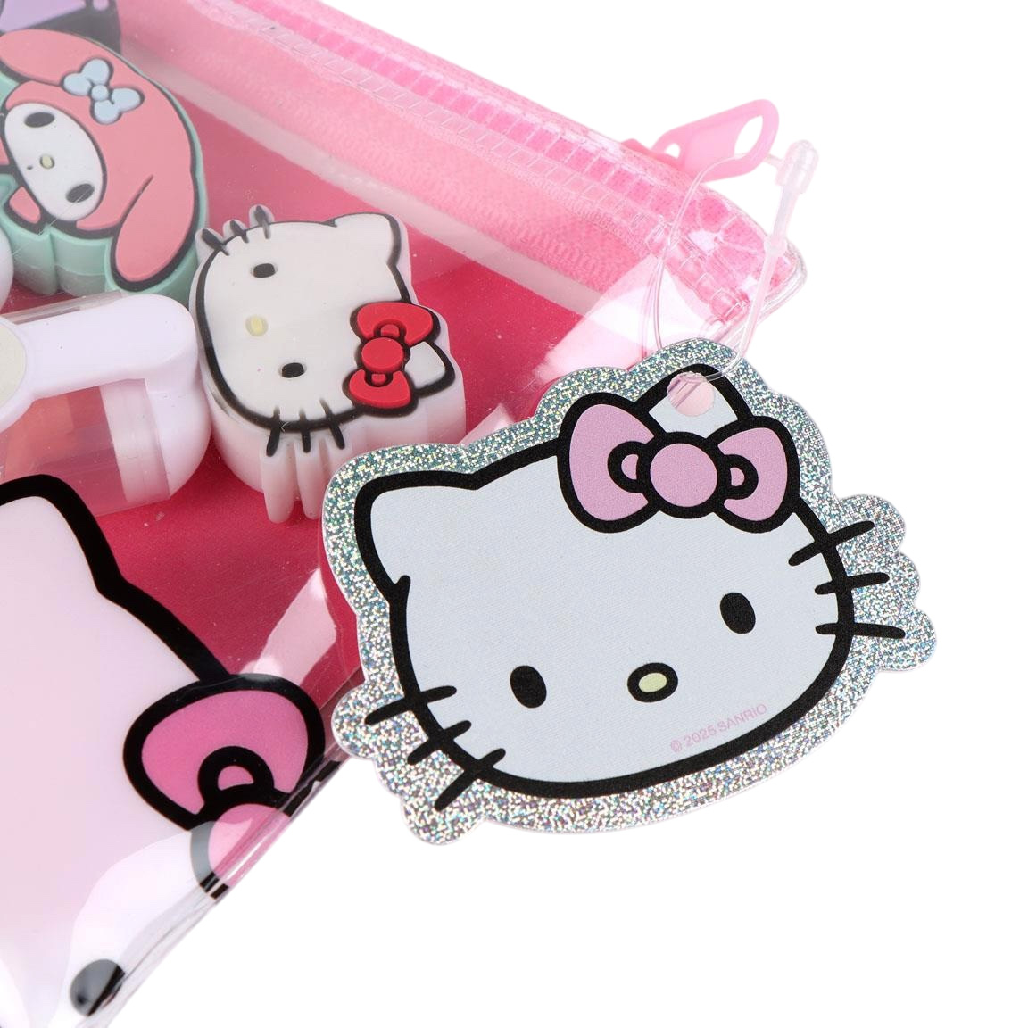 Sanrio Hello Kitty & Friends Överstrykningpennor – 4 färger i konfettifodral - 8