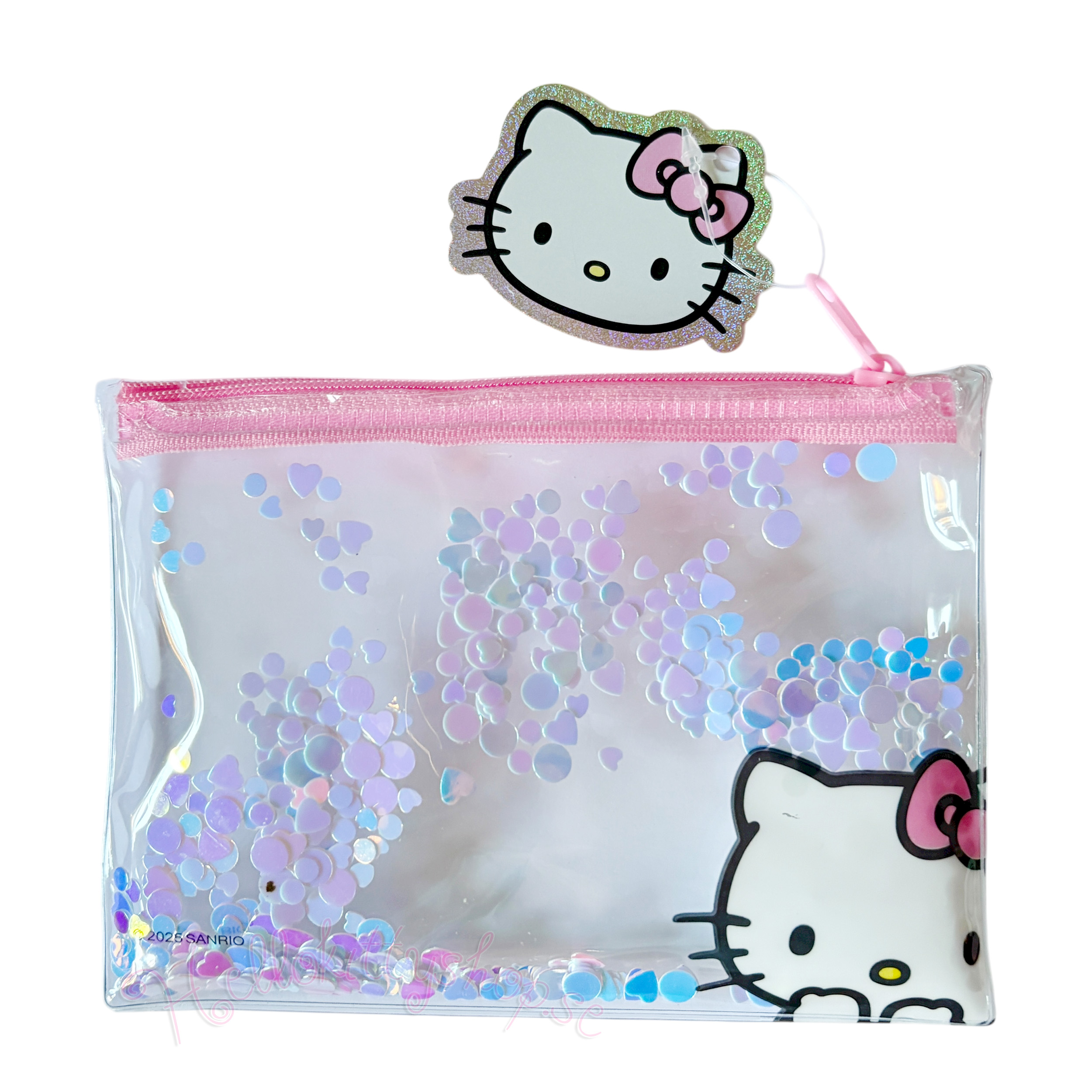 Sanrio Hello Kitty & Friends Överstrykningpennor – 4 färger i konfettifodral - 6