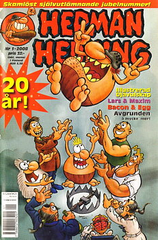 Herman Hedning nr 1 2008, Skamlöst självutlämnande jubelnummer, Herman Hedning 20 år!