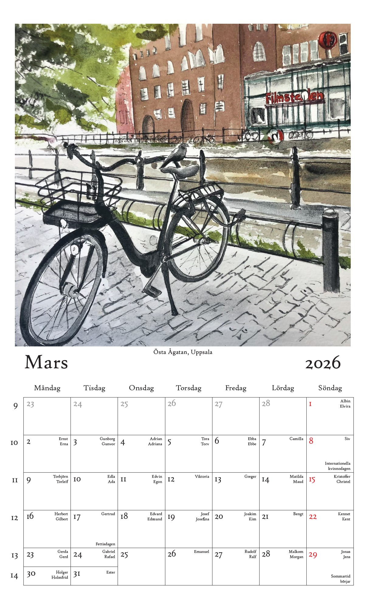 Almanacka 2026 Med Bilder Av Märith Sovin - 5