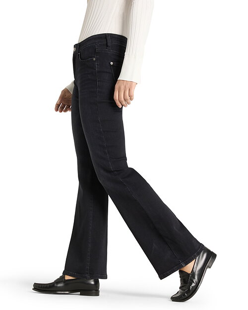 Jeans Paris flared mörkgrå - 3