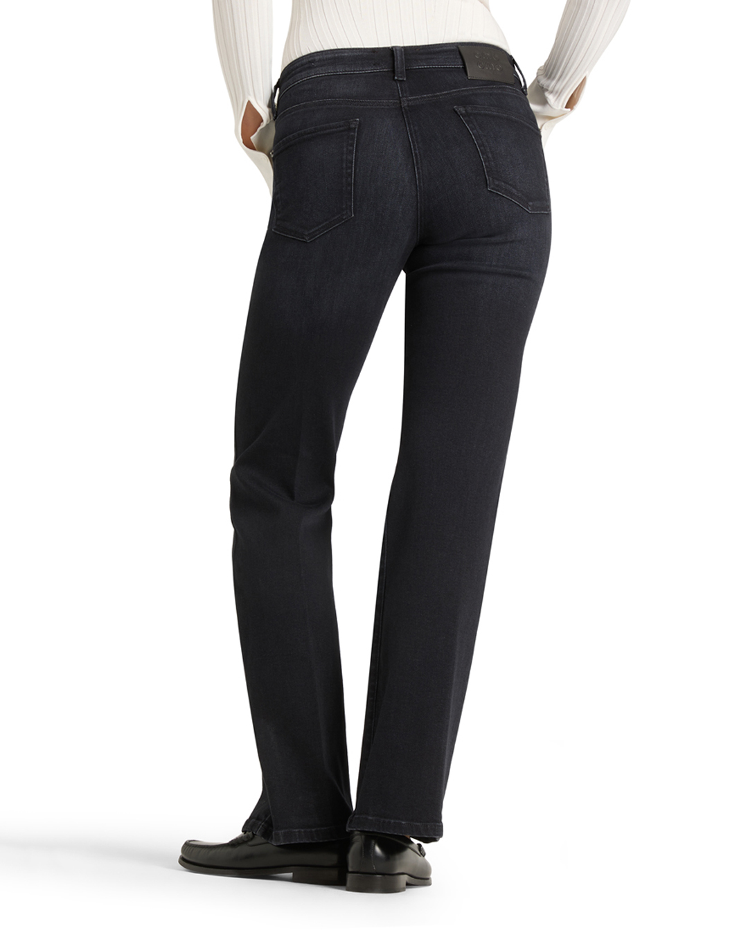Jeans Paris flared mörkgrå - 2