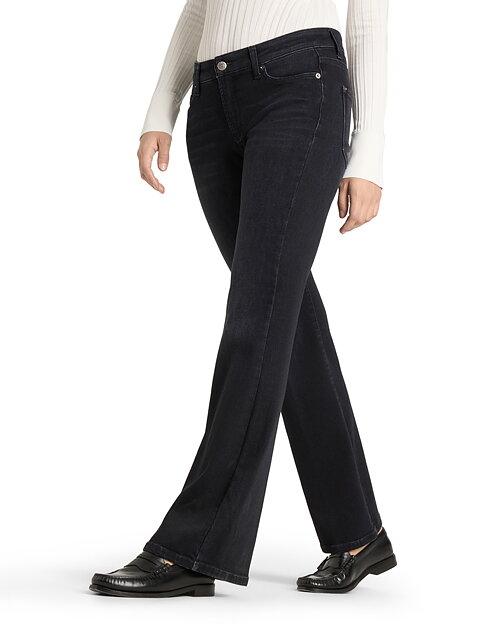 Jeans Paris flared mörkgrå - 4