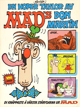 En hoper av färsiga tavlor av MAD´s Don Martin 