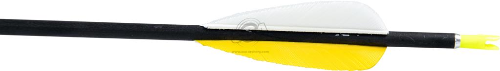 Avalon Tyro Carbon 4.2 med Kalkonfjädrar. 3 Pack.
