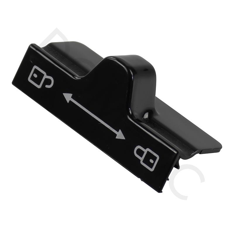 Slid Door Lock - Black gray