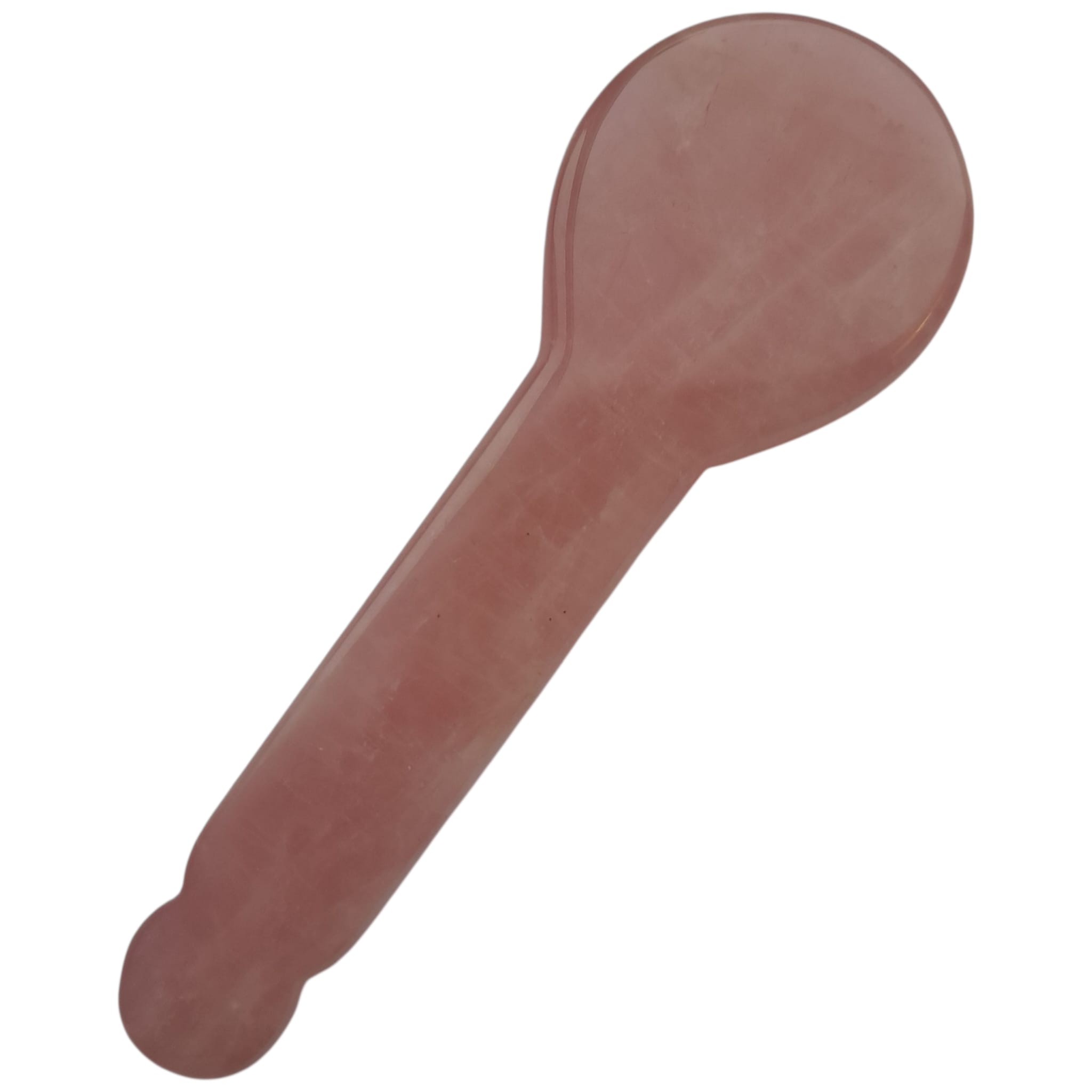 Akupressur-, Zonterapi- Gua sha-verktyg. Green Dongling, Pink Chrystal, White Jade - 6