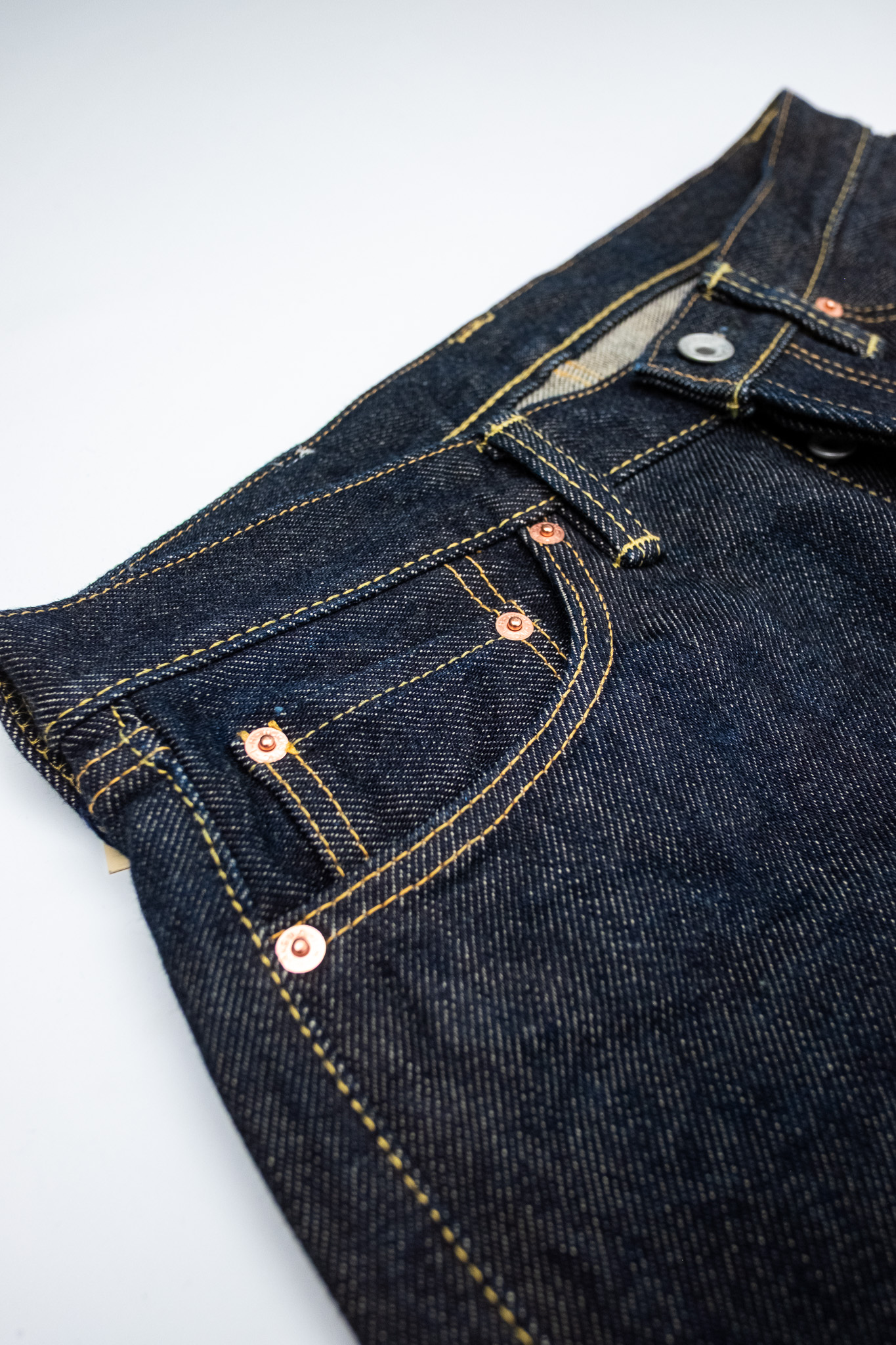 Iron Heart - IH-634S 21oz Selvedge Denim Straight Cut Jeans Indigo - 5