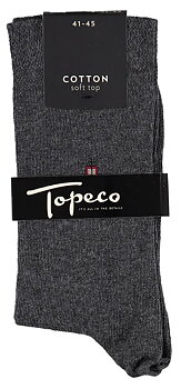 6-Pack Topeco - Lösresår Strumpor Antracit