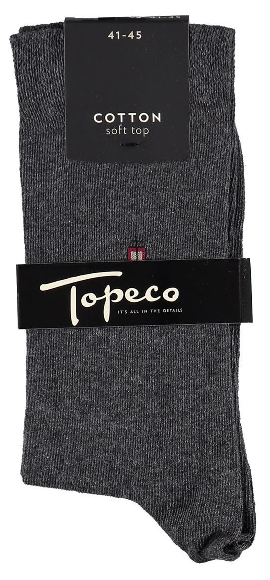 6-Pack Topeco - Lösresår Strumpor Antracit