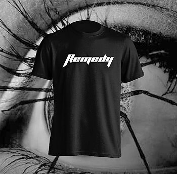 REMEDY - Logo Svart T-shirt