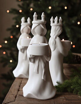 Lucia för värmeljus 25 cm - Majas Cottage
