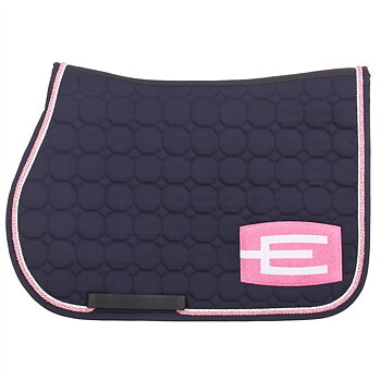 Equiline E-Logga Rosa Allround Schabrak Blå Ponny