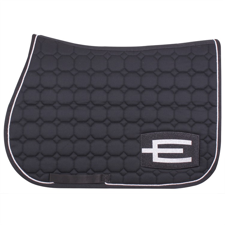 Equiline E-Logga Glittersilver Allround Schabrak Svart Ponny