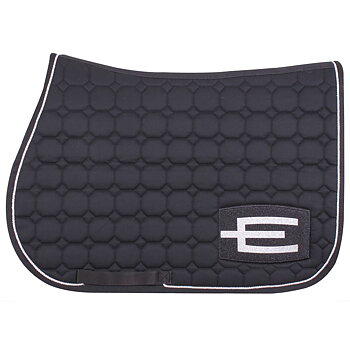 Equiline E-Logga Glittersilver Allround Schabrak Svart Ponny