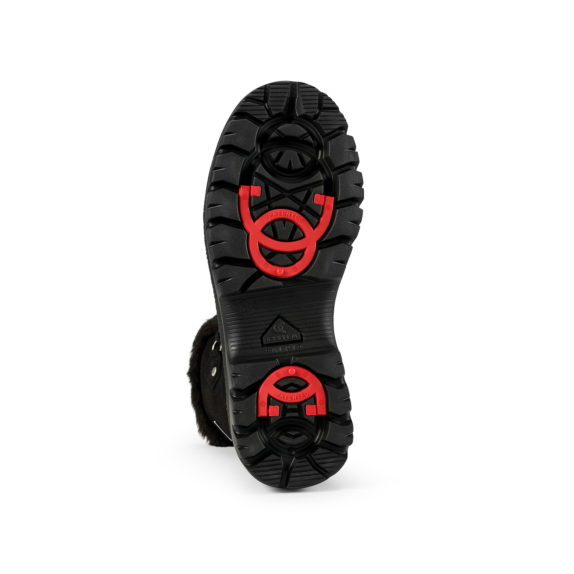 Ilves  Midbyn Damboots Ullfodrad m Brodd Svart - 2