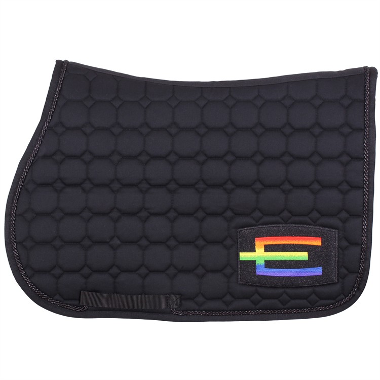 Equiline E-Logga Glitterrainbow Allround Schabrak Svart Ponny
