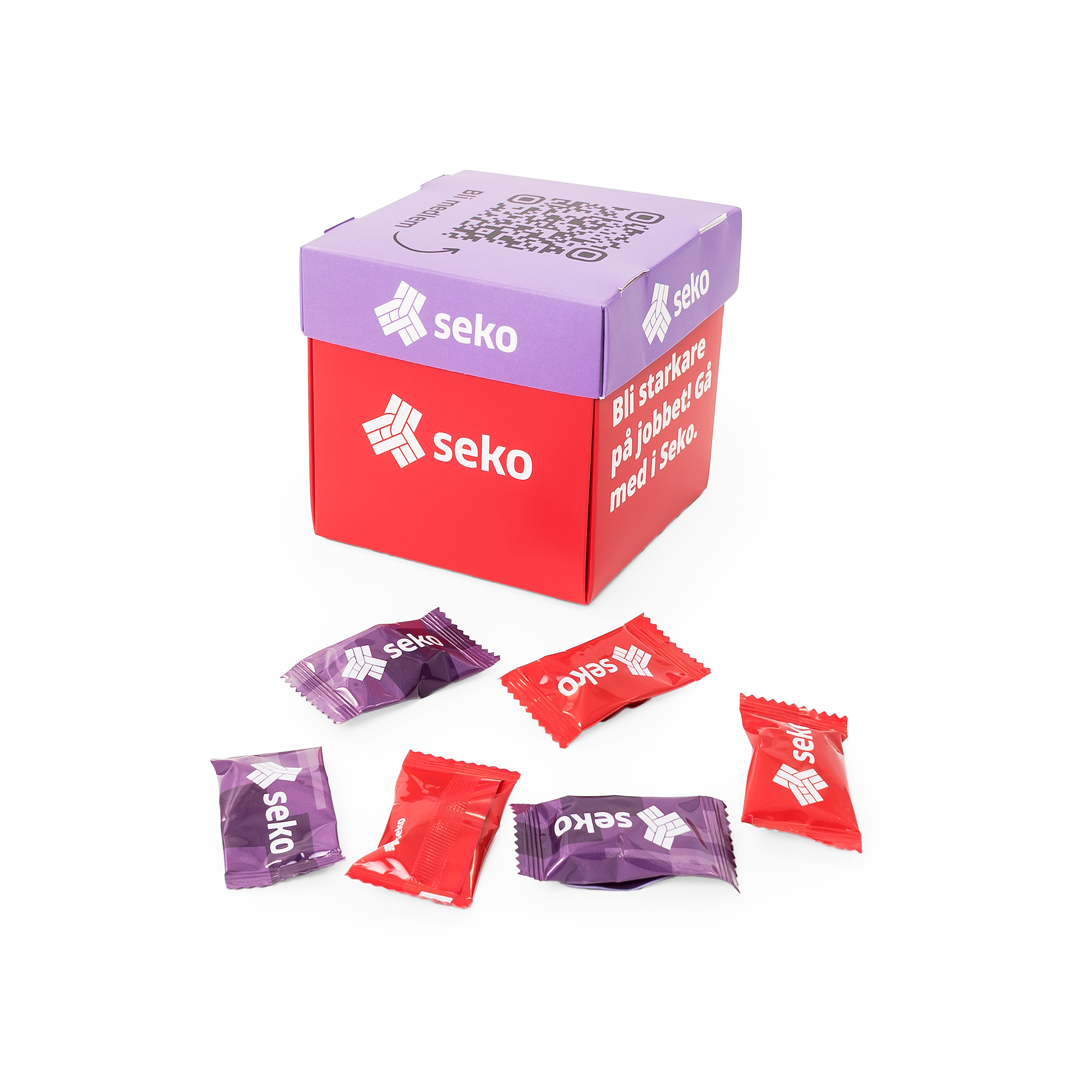 Godis - Pappskål blandade karameller flowpack - 340 g - 2