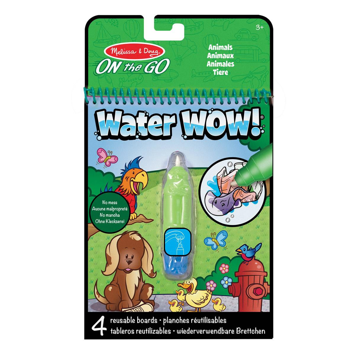 Melissa & Doug Water WOW! Måla med Vatten Animals