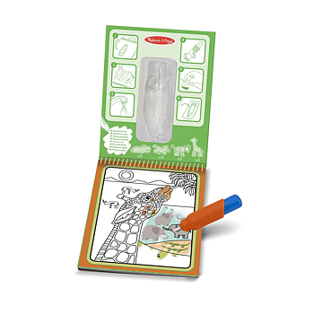 Melissa & Doug Water WOW Måla med Vatten Safari