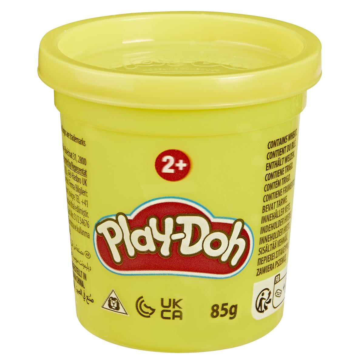 Play- Doh Lera Single Can 85g Gul