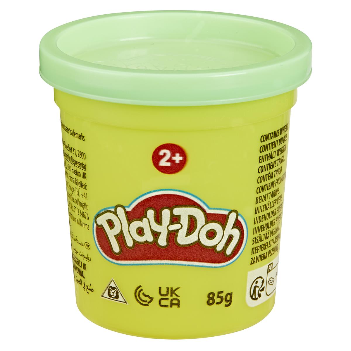 Play- Doh Lera Single Can 85g Grön