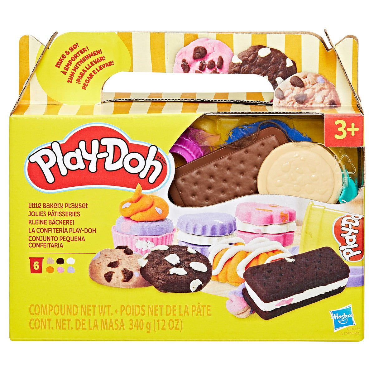 Play- Doh Lera Playset Food Shapes Little Bakery - 4