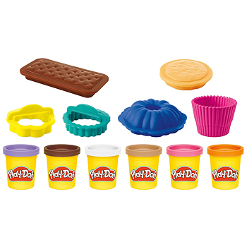 Play- Doh Lera Playset Food Shapes Little Bakery