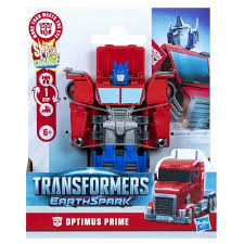Transformers Earthspark 1-Step Smash Changer Optimus Prime