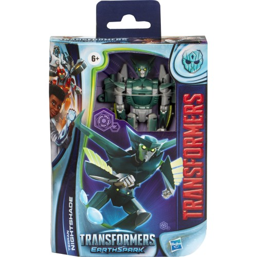 Transformers Earthspark  Figur 13 cm Nightshade - 2