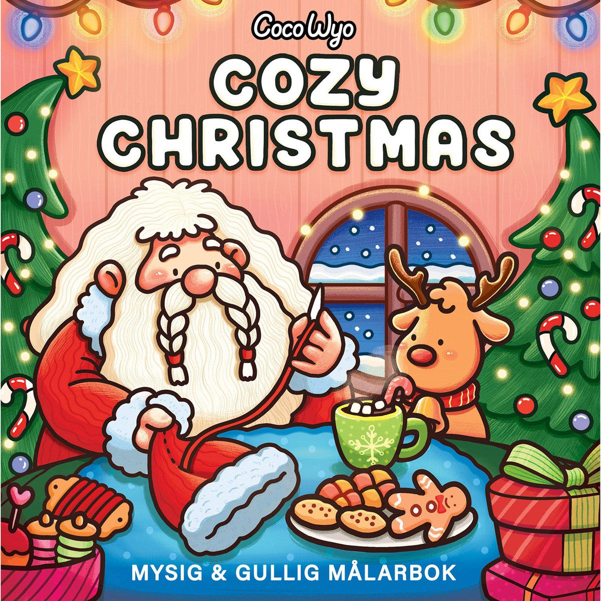Målarbok Cozy Christmas