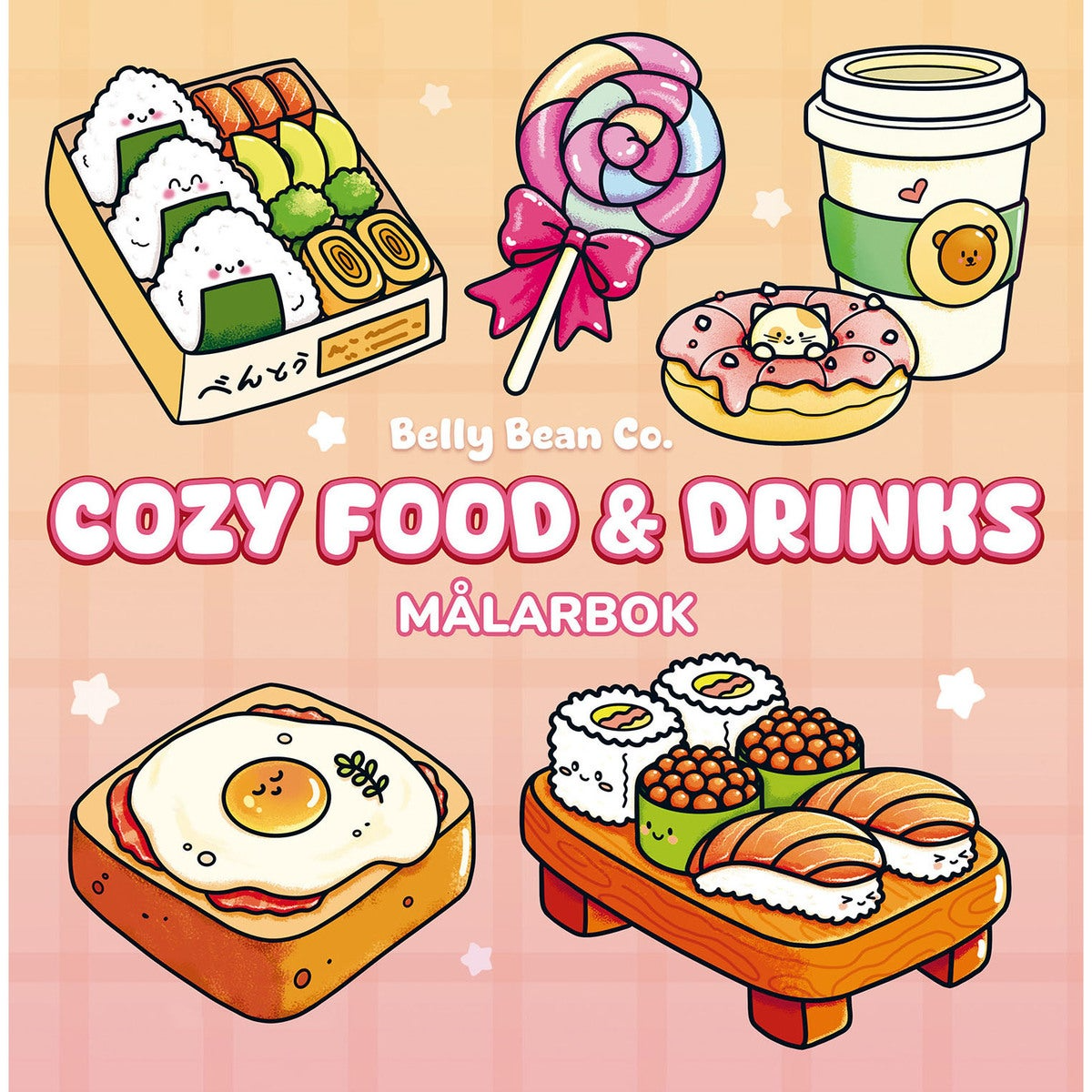Målarbok Cozy Food & Drinks