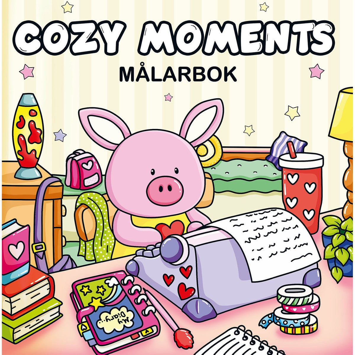Målarbok Cozy Moments