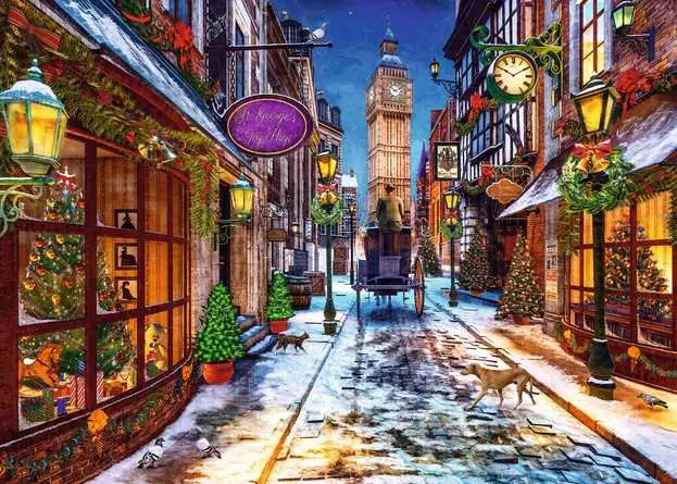 Ravensburger Pussel Christmas Time 1000 Bitar - 2
