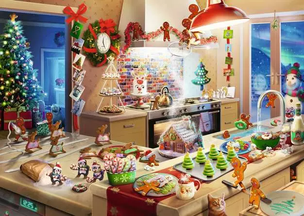 Ravensburger Pussel Merry Mischief 1000 Bitar - 3
