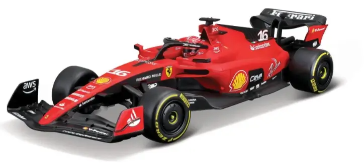 Radiostyrd Bil Premium F1 Ferrari Sf90 2023 Season Leclerc 2.4Ghz  1:24 - 2