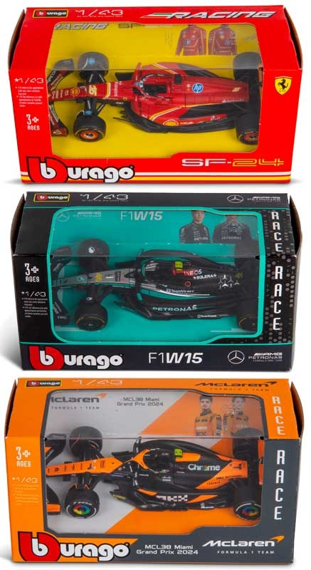 Leksaksbil F1 CAR, 1 st 1:43 F1 - 3