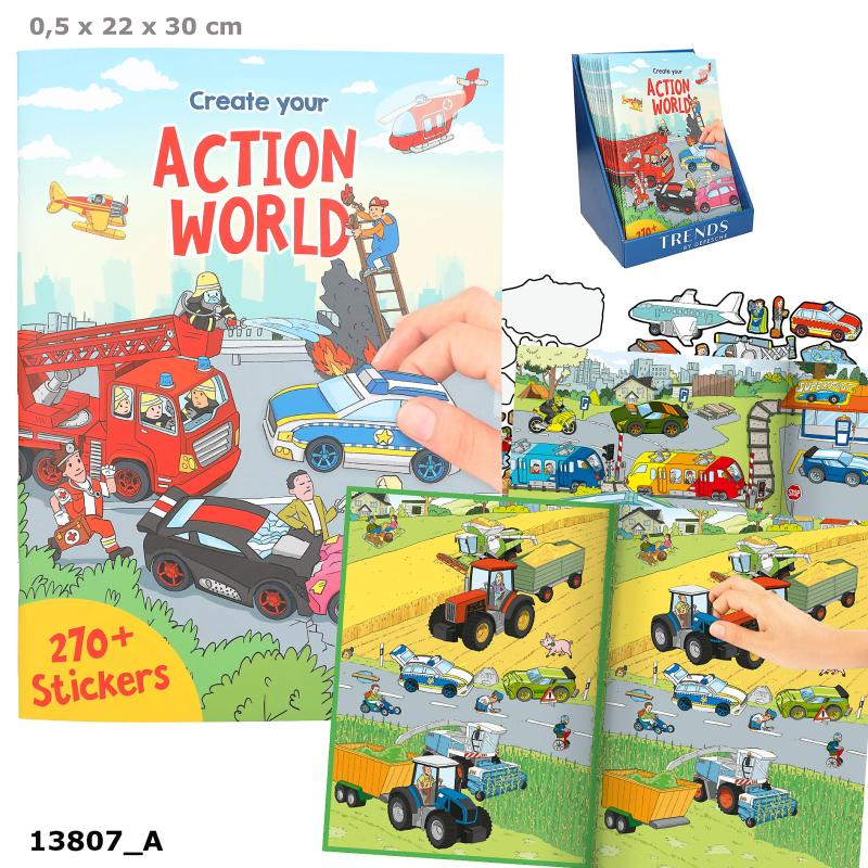 Create your Action World Pysselbok - 3