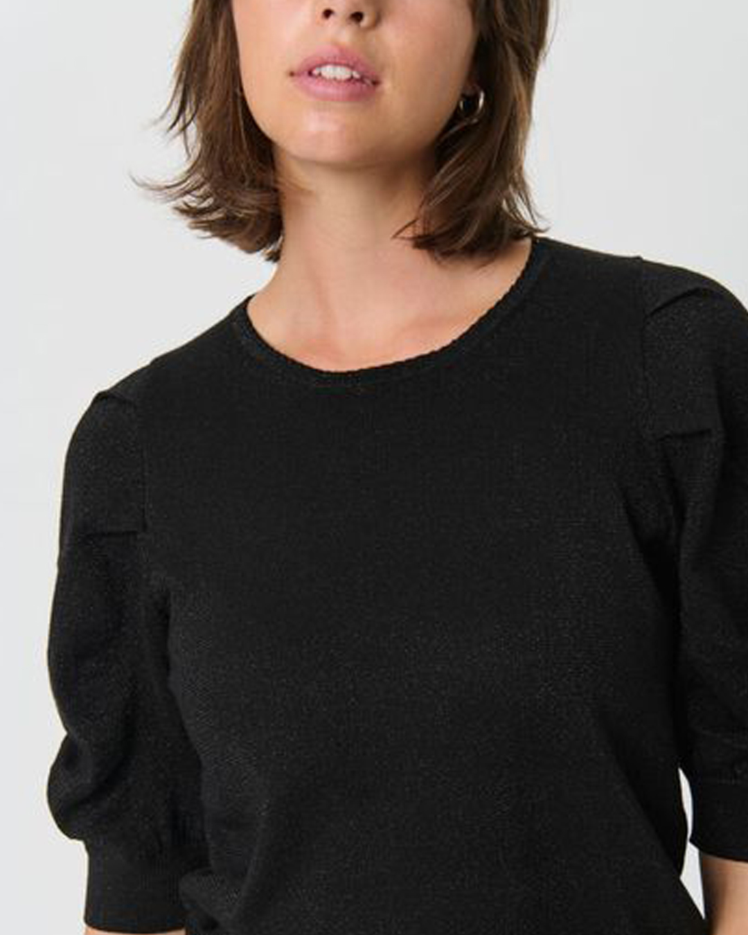 Topp Varaia glittrig svart - 3