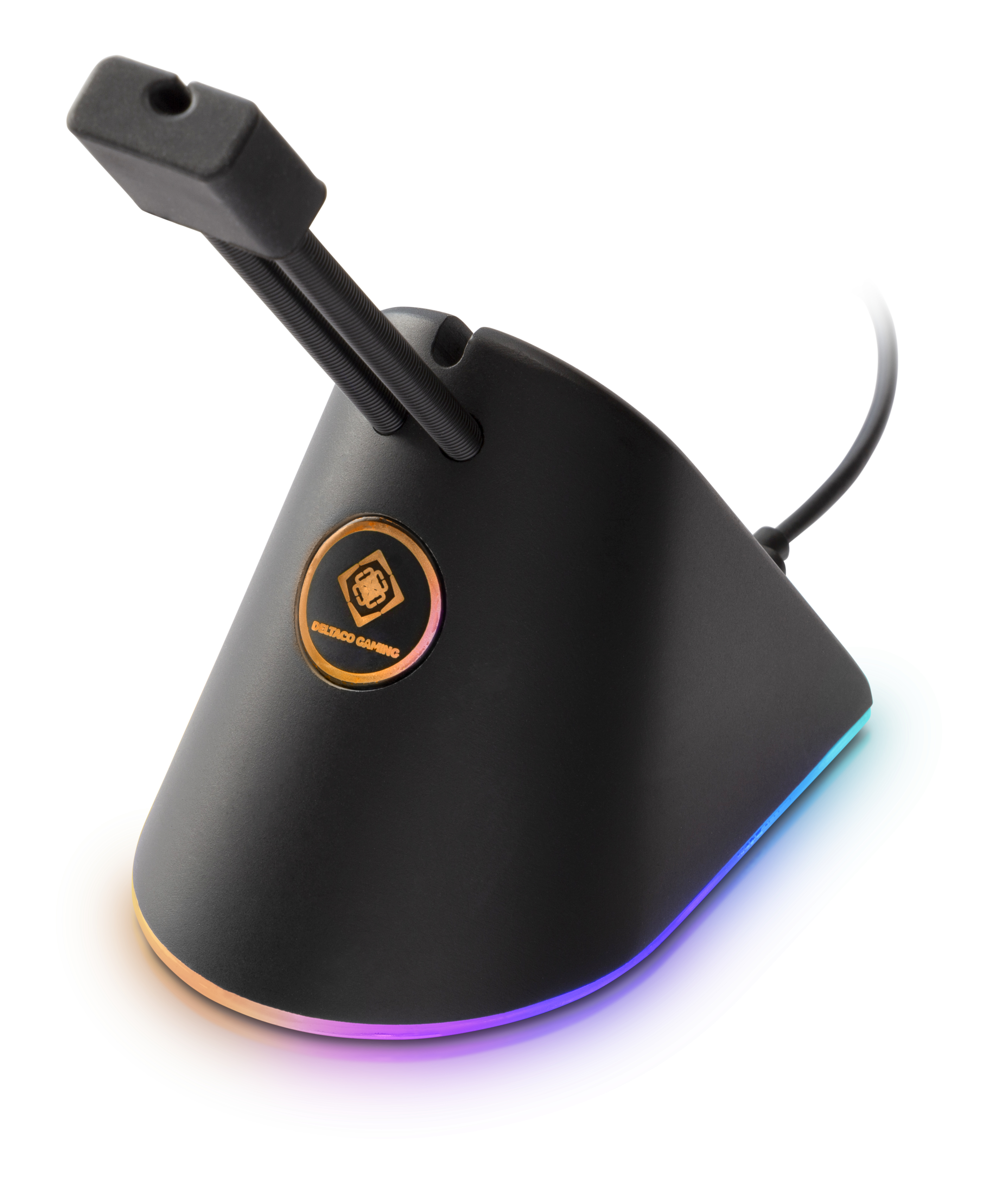 Deltaco Gaming Mouse Bungee, svart/RGB